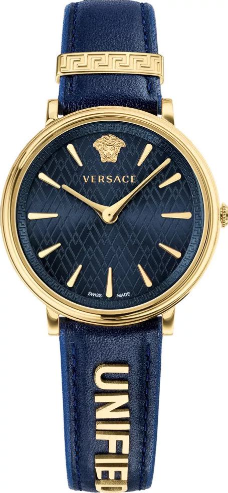 versace blue manifesto gent watch|Versace 38mm Unified Manifesto Leather Watch, Blue.